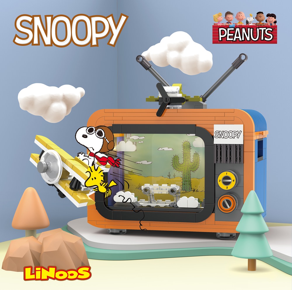【LiNoos】SNOOPY 電視機系列 史努比探險主題電視機- LN.8082
