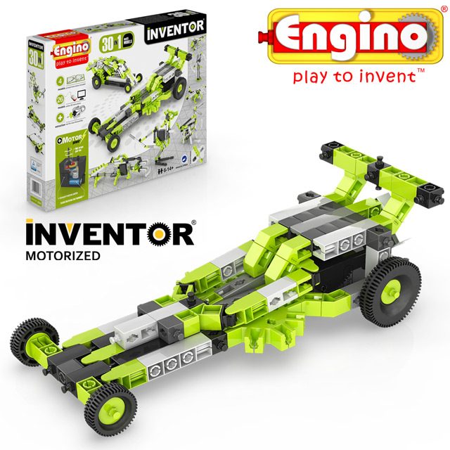 Engino安捷積木 發明者電動系列-30 in 1電動變形多組合款
