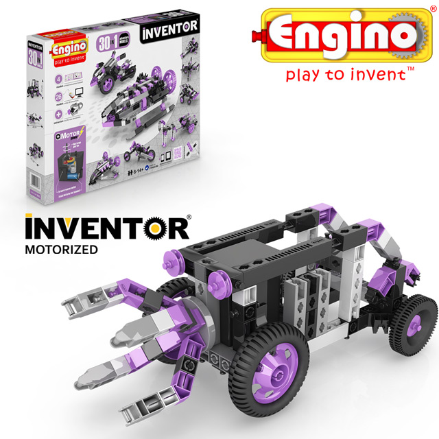 Engino安捷積木 發明者電動系列-30 in 1電動變形冒險款