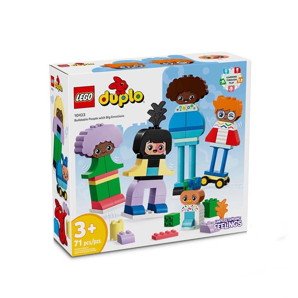 LEGO 10423 人偶情感百變組 Buildable People with Big Emotions