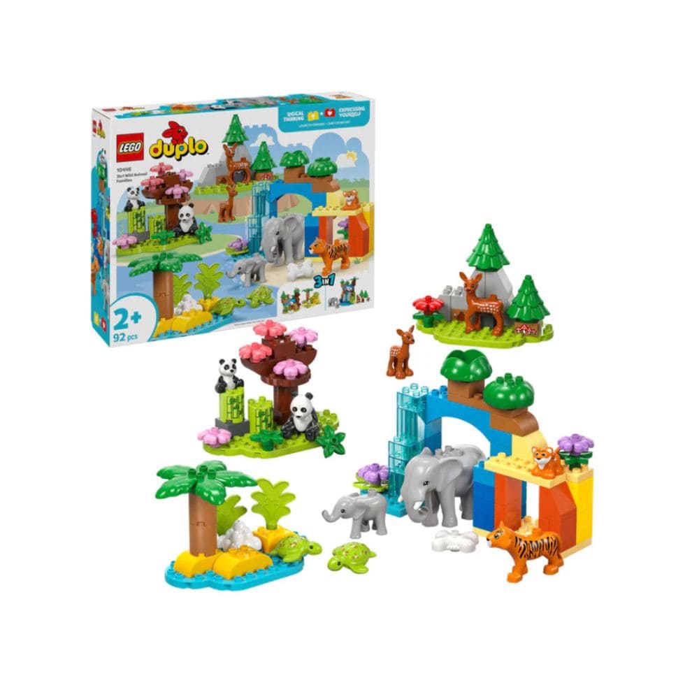 LEGO 10446 3合1 野生動物家庭