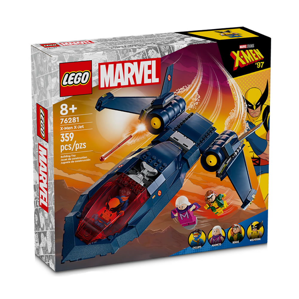 樂高積木LEGO《LT 76281》202401 超級英雄系列-X-Men X-Jet