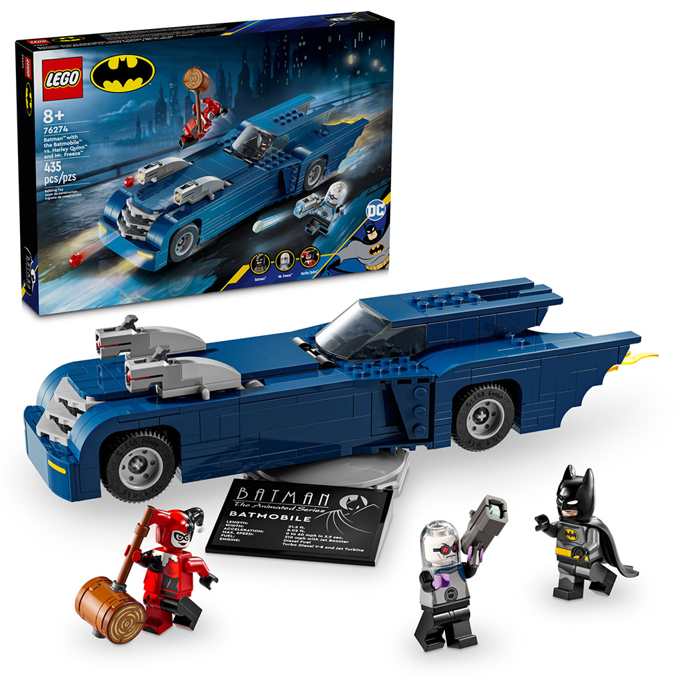 樂高積木LEGO《LT 76274》202406 超級英雄系列-Batman™ with the Batmobile™ vs. Harley Q