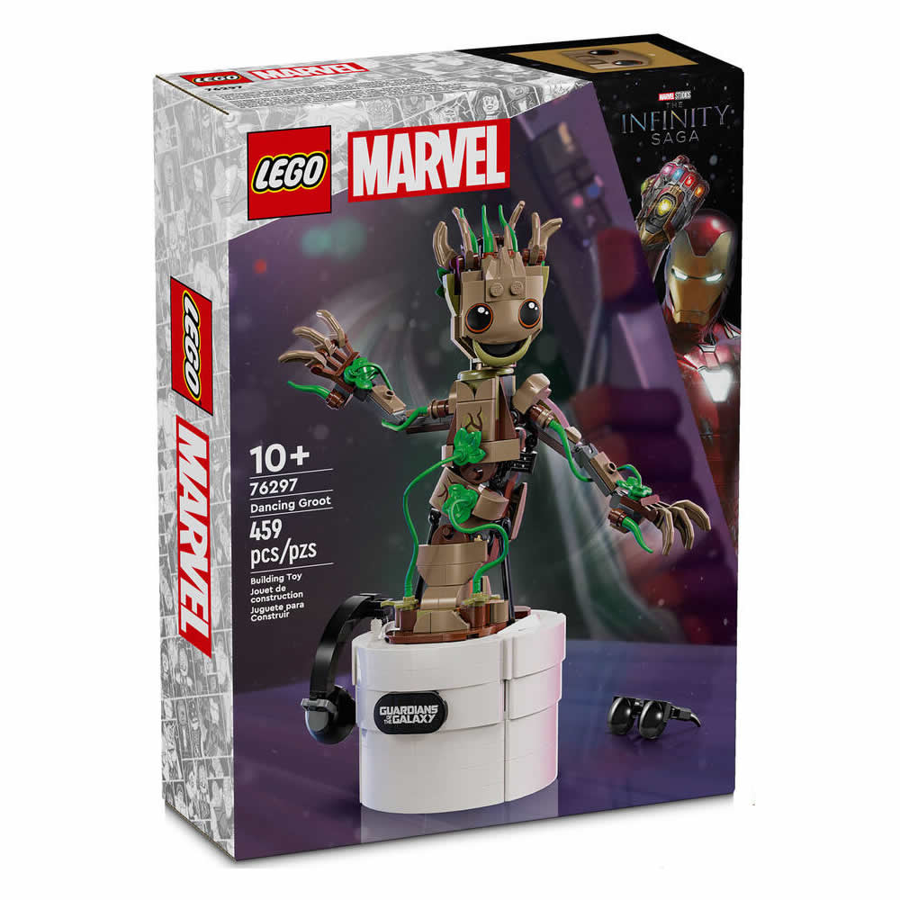 樂高積木LEGO《LT 76297》202408 超級英雄系列 - Dancing Groot(MARVEL)