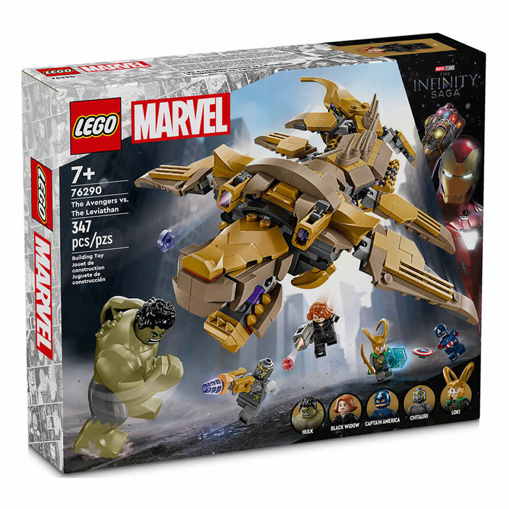 樂高積木LEGO《LT 76290》202408 超級英雄系列 - The Avengers vs. The Leviathan(MARVEL)