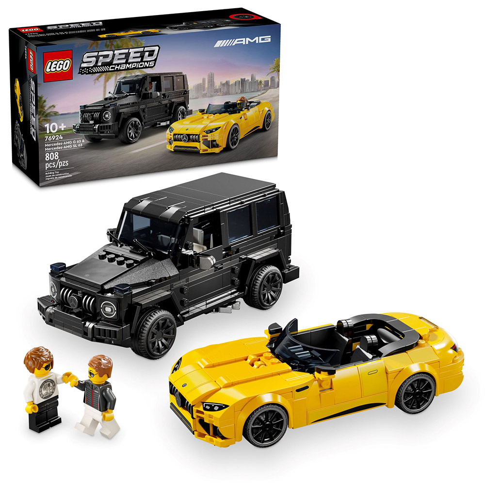 樂高積木LEGO《LT 76924》202406 極速賽車系列-Mercedes-AMG G 63 & Mercedes-AMG SL 63
