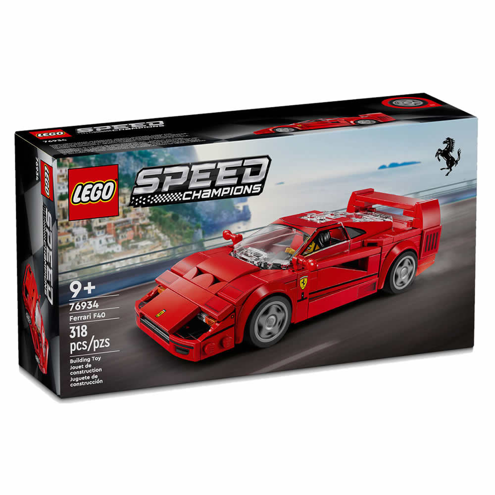 樂高積木LEGO《LT 76934》202408 極速賽車系列 - Ferrari F40 Supercar