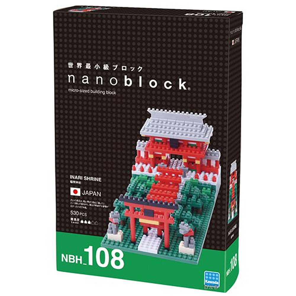 《 Nano Block 迷你積木 》NBC-108 稻荷神社