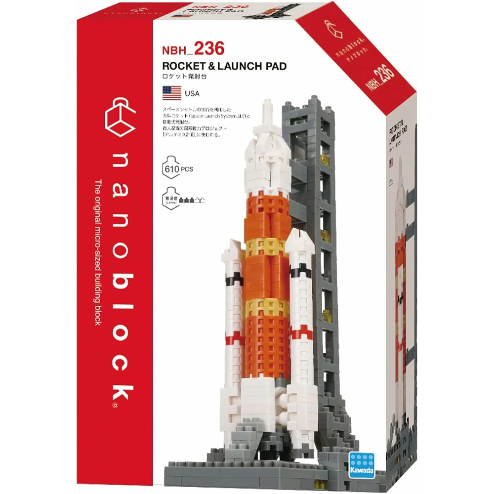 《 Nano Block 迷你積木 》NBH_236 火箭發射台