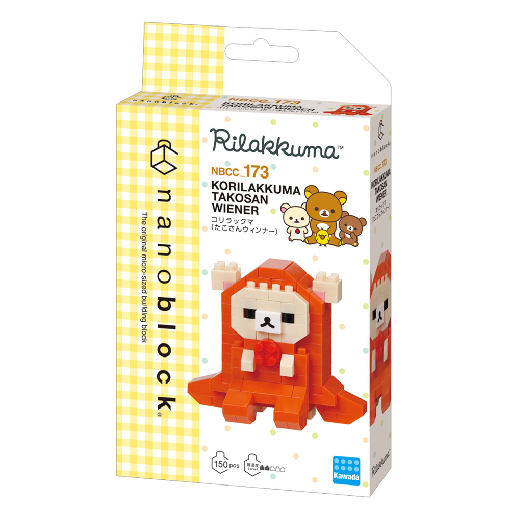 《 Nano Block 迷你積木 》NBCC 173 拉拉妹 章魚香腸