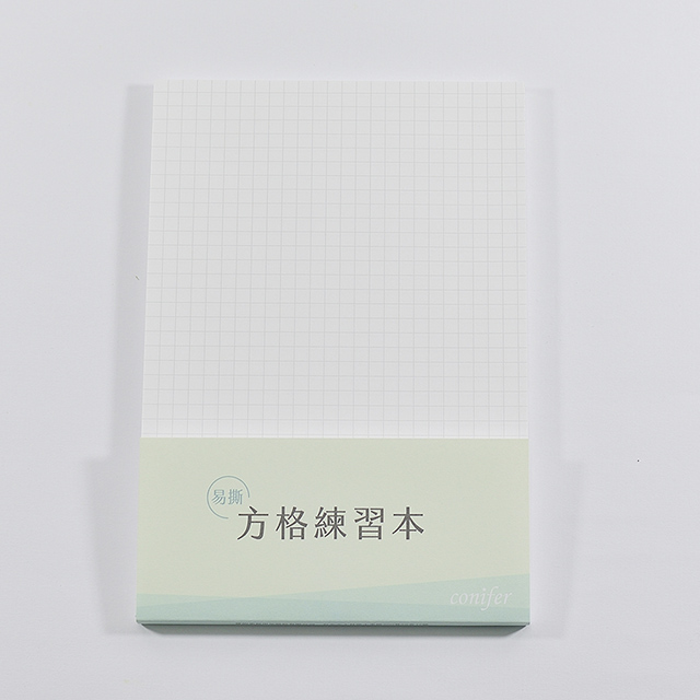 【Conifer綠的事務用品】易撕方格練習本(5入組)