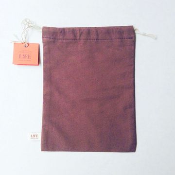 【iPaper】日本 LIFE筆記本 皮製品收納袋 束口袋 /小