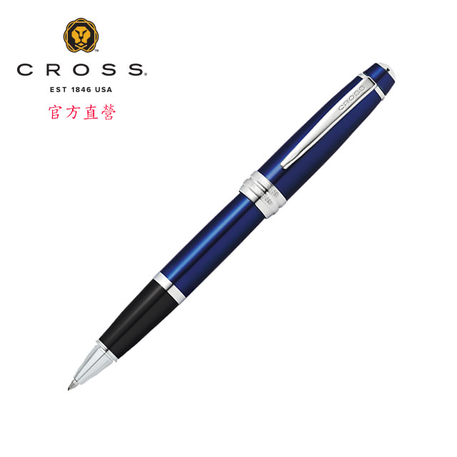 CROSS Bailey 貝禮系列 藍亮漆 鋼珠筆 AT0455-12
