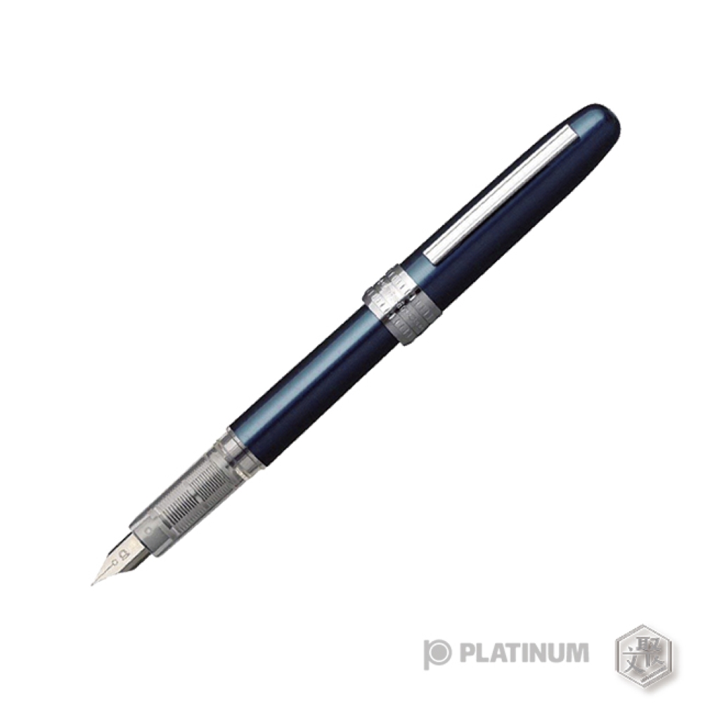 PLATINUM PLAISIR 金屬筆桿0.5mm 鋼筆 PGB-500