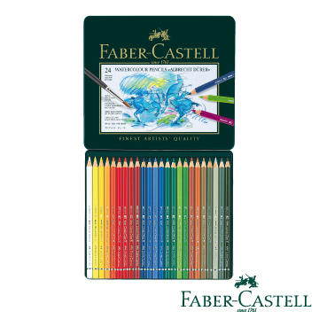 Faber-Castell 藝術家級 水彩色鉛筆24色