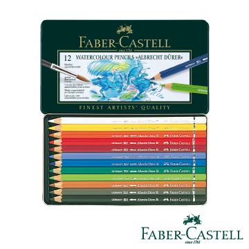 Faber-Castell 藝術家級 水彩色鉛筆12色