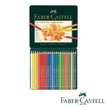 Faber-Castell 藝術家級 油性色鉛筆24色