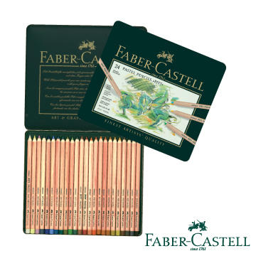 Faber-Castell 藝術家級 粉彩色鉛筆24色