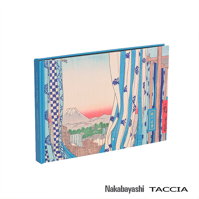 日本 NAKABAYASHI 浮世繪系列 歌川�重 A5自黏相本(淺縹)