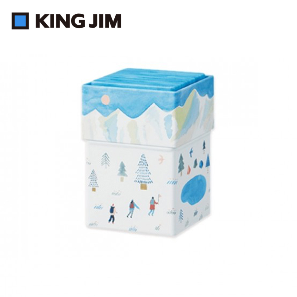 【KING JIM】KIT-C02 KITTA 收納罐-登山