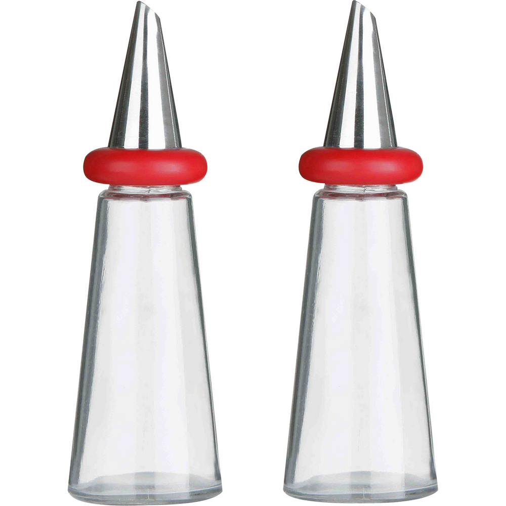Premier 玻璃油醋瓶2入(紅180ml)