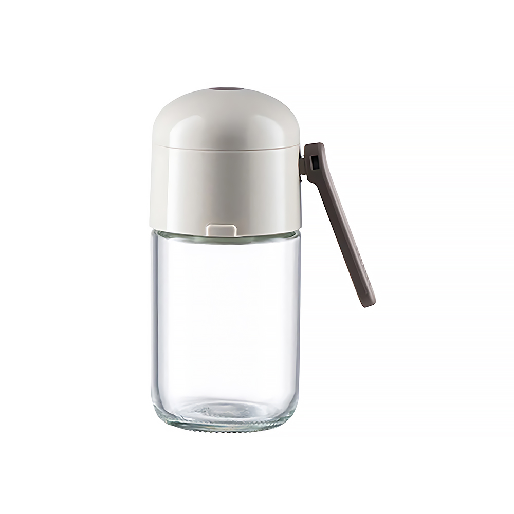 【生活採家】密封定量玻璃鹽罐調味罐180ml3入組#99574