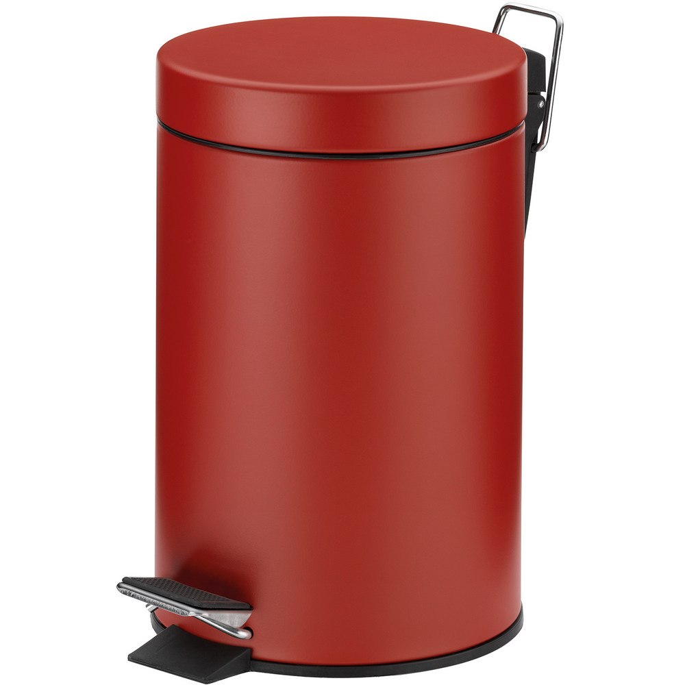 KELA 簡約腳踏式垃圾桶(紅3L)