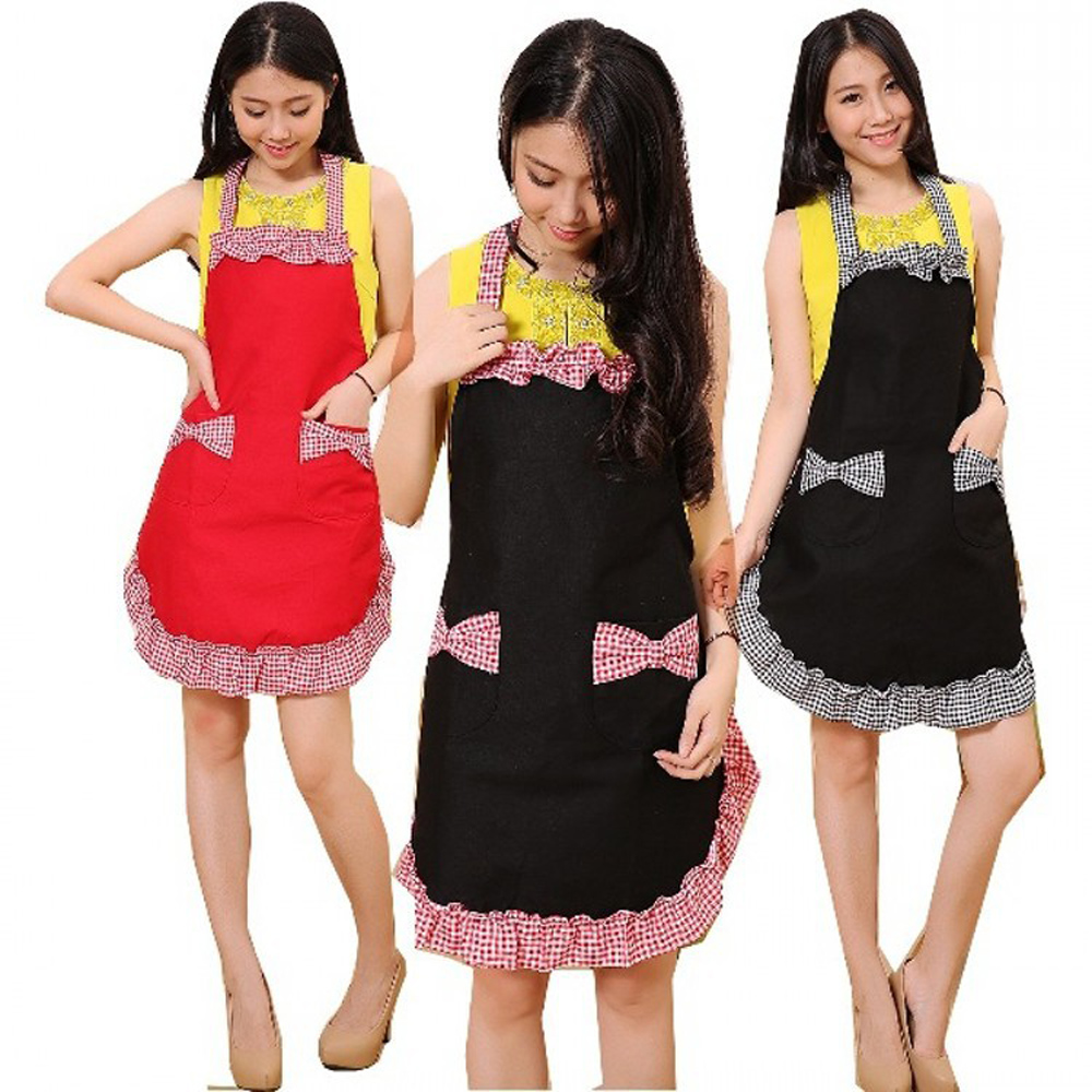 可愛韓版女僕圍裙 圍裙 工作服 工作圍裙 工裝圍裙 烘焙 烹飪 廚房