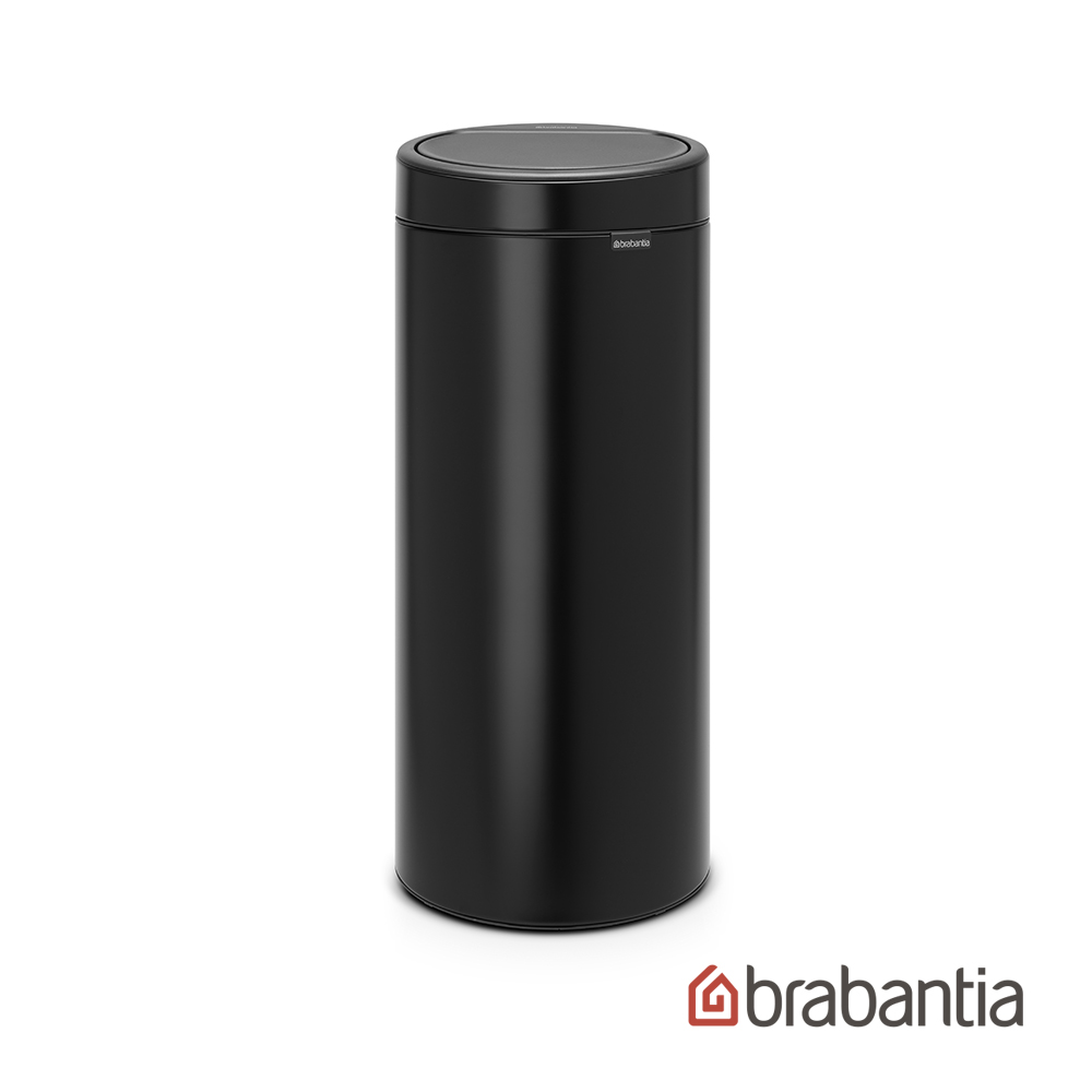 【Brabantia】TOUCH BIN 環保垃圾桶 30L 尊爵黑