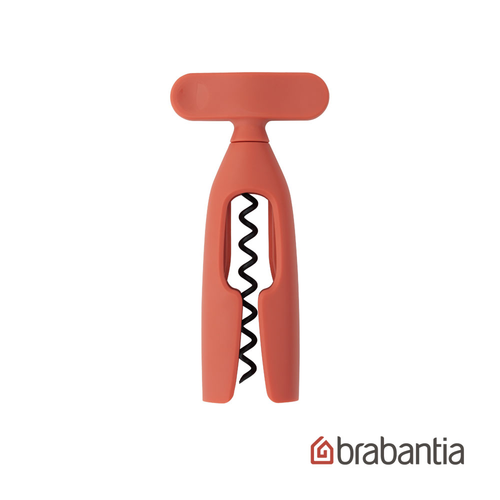 【Brabantia】紅酒開瓶器(赤陶粉)