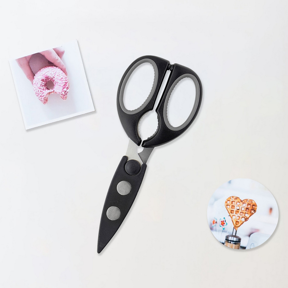 TaylorsEye 附套磁吸料理剪刀(黑21cm)