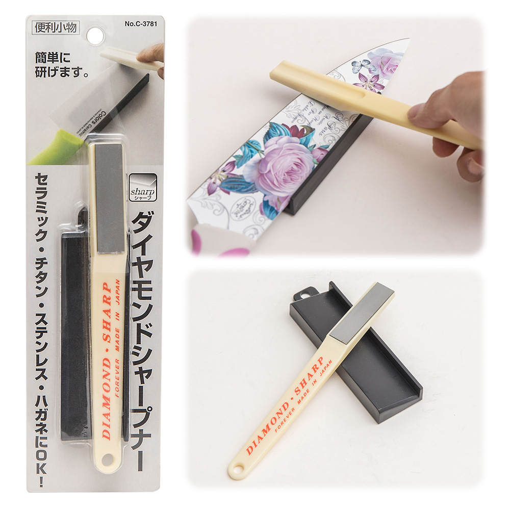 【日本PEARL金屬】鑽石磨刀器(適用陶瓷刀)