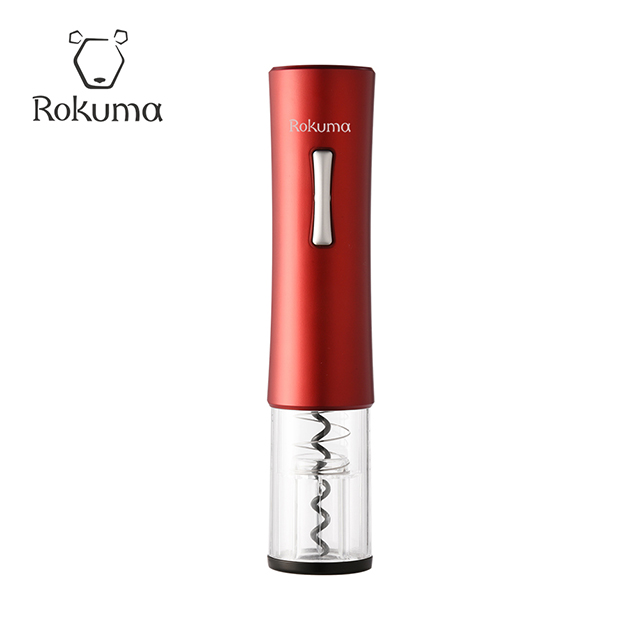 Rokuma 紅酒電動開瓶器(酒紅)