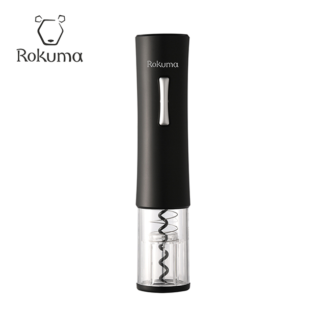 Rokuma 紅酒電動開瓶器(霧黑)