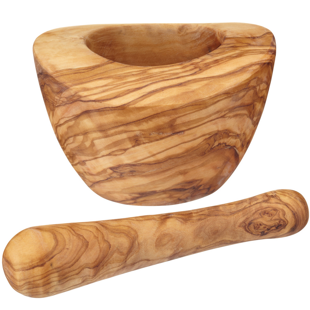 KitchenCraft 橄欖木磨搗組(12cm)