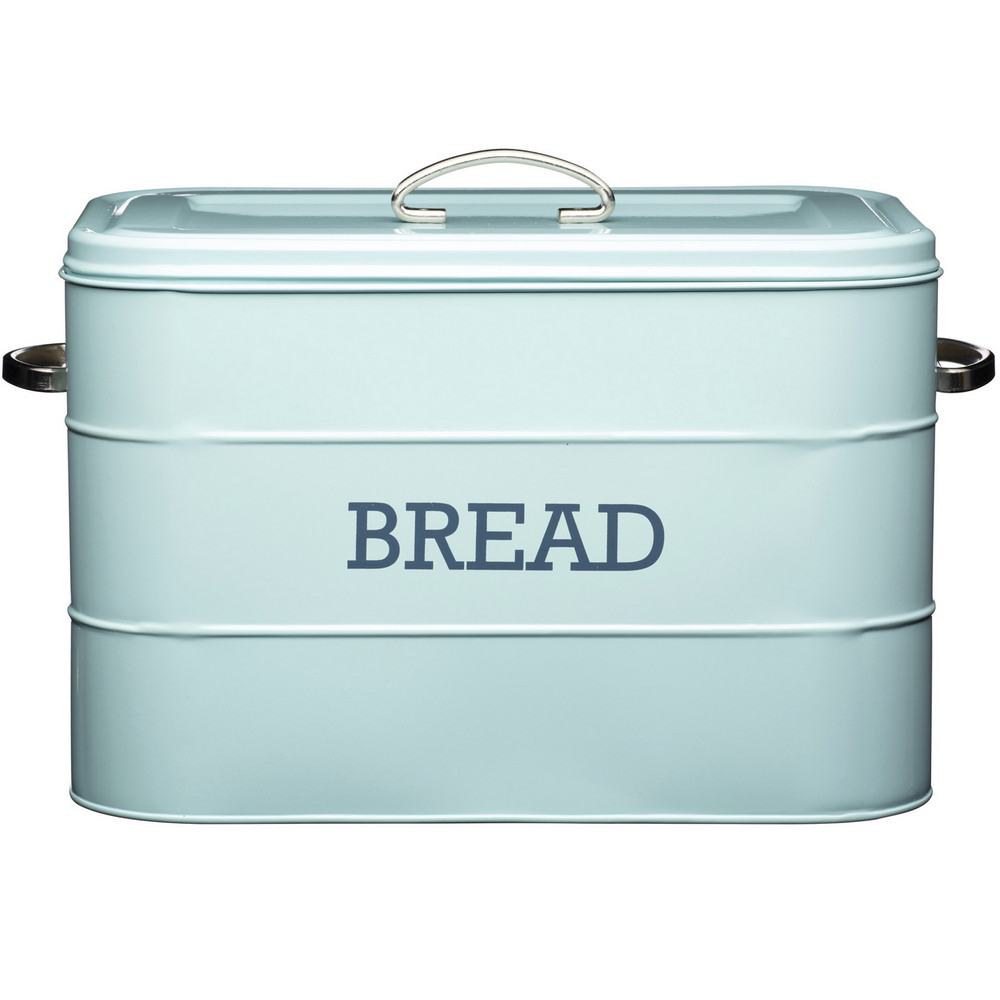 KitchenCraft 復古麵包收納盒(藍)