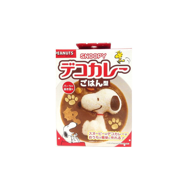 日本 OSK米飯 飯團模具DIY套裝組-snoopy 模型 器具 壓模 親子DIY