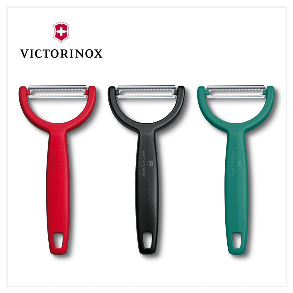 VICTORINOX 瑞士維氏 Ypso Peeler系列 Y字型削皮器 紅/黑/綠 6.0963.1/6.0963.3/6.0963.4