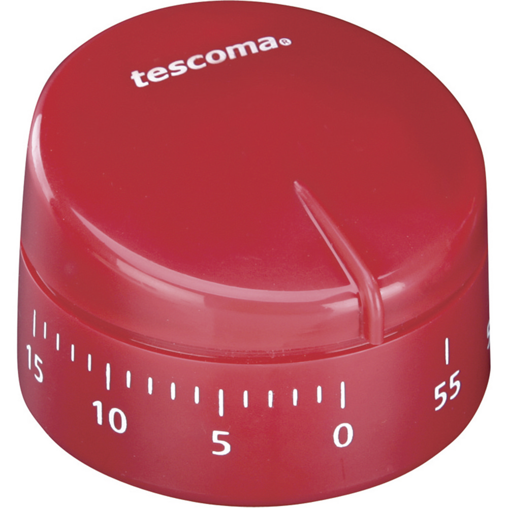 TESCOMA 圓形發條計時器(紅)