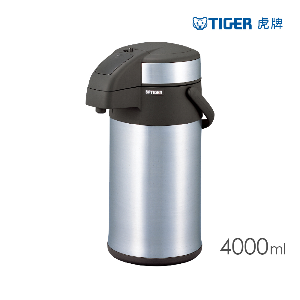 TIGER虎牌4L氣壓式不鏽鋼保溫保冷瓶(MAA-A402)