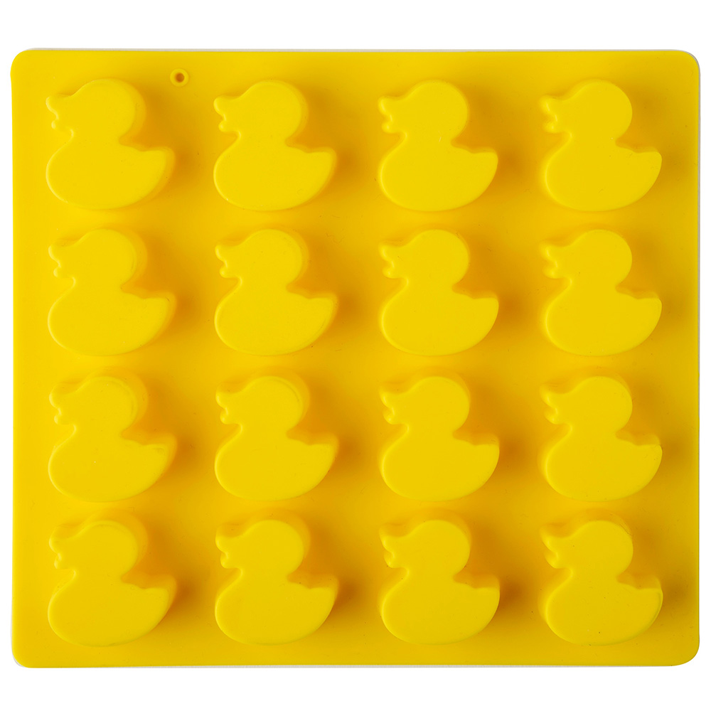 EXCELSA 16格小鴨製冰盒(黃)