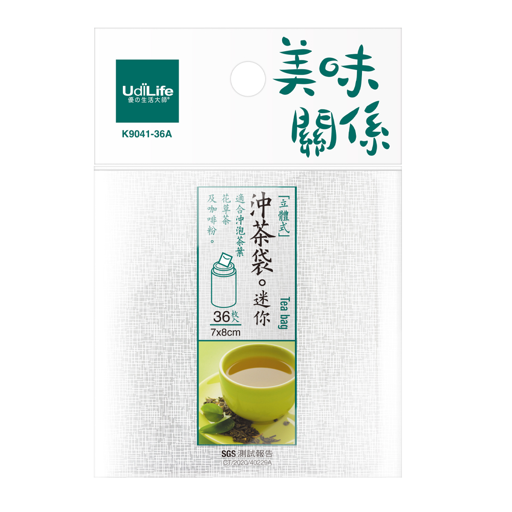 UdiLife 美味關係﹧迷你立體沖茶袋﹧3包入﹧108枚