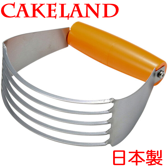 日本CAKELAND不銹鋼奶油壓切刀