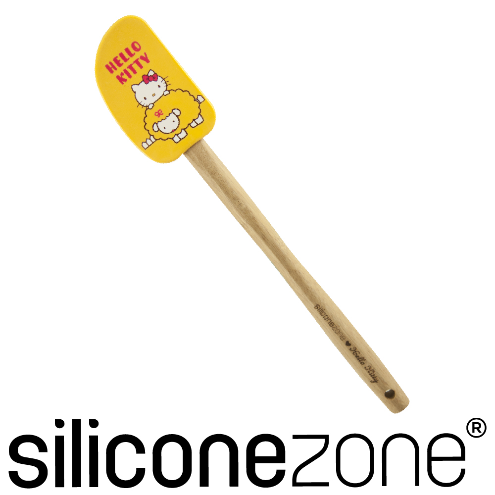 【Siliconezone】施理康Hello Kitty奶油刮刀-黃色