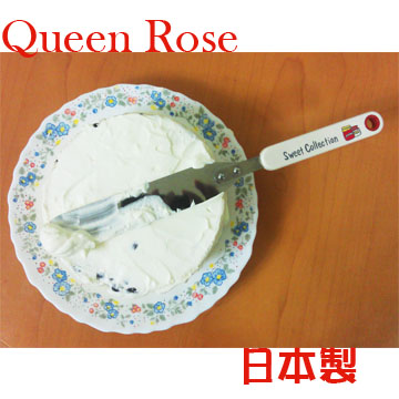 日本霜鳥Queen Rose不銹鋼抹刀