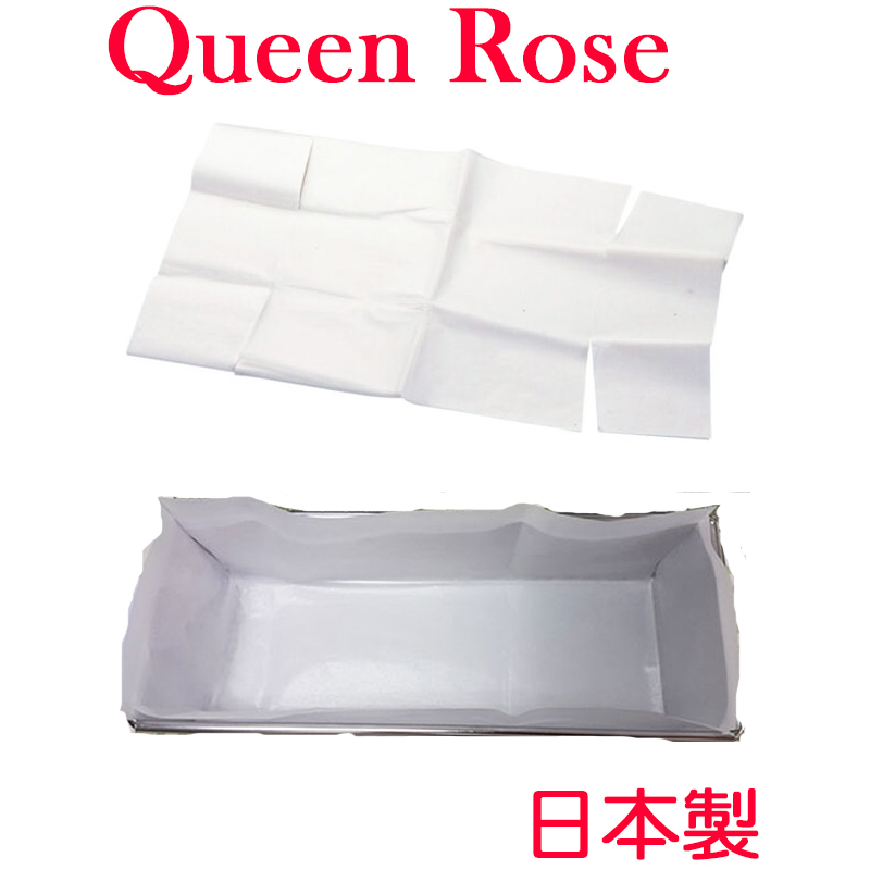 日本霜鳥Queen Rose長方形蛋糕吐司模專用烘焙紙(大)