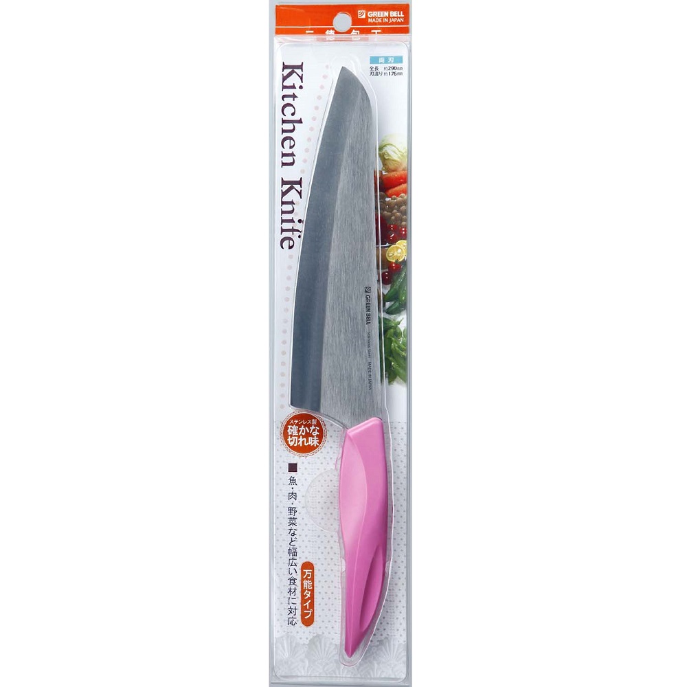 日本GB綠鐘Kitchen多功能廚房料理刀( L290mm﹧91g ) G-2022