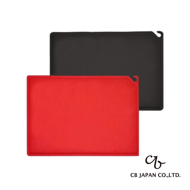 日本CB Japan CUTOC TPU防霉抗菌砧板2色組(黑/紅)