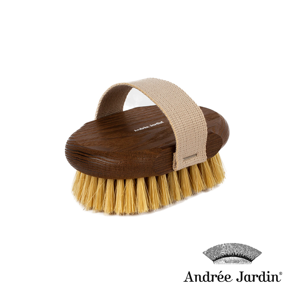 法國【Andrée Jardin】白蠟木身體按摩刷 植物纖維刷毛