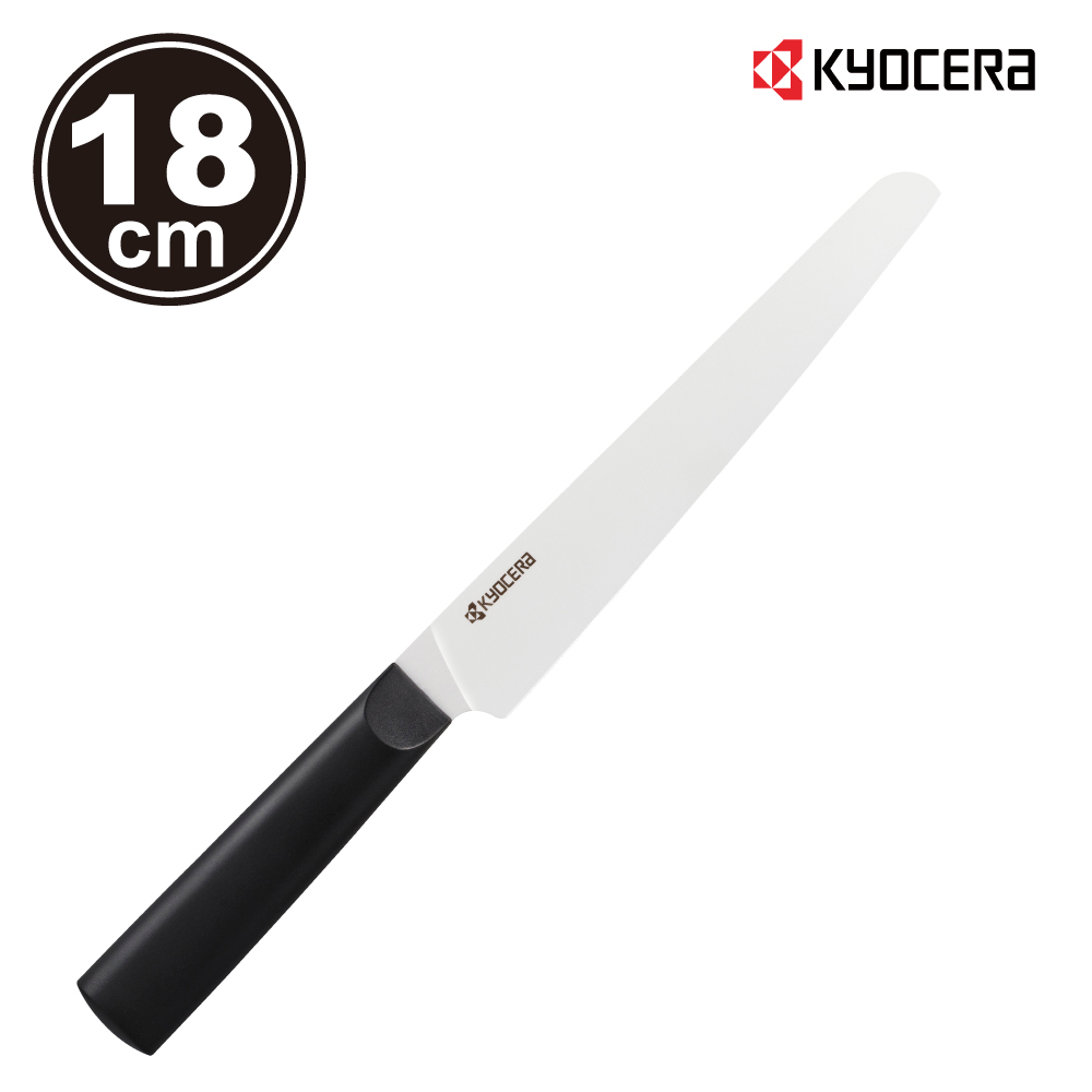 【KYOCERA】日本京瓷精密陶瓷麵包刀(TK)18cm